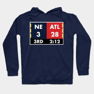 NE 3 ATL 28 to NE 34 ATL 28 Final Shirt: Funny Game Shirts Hoodie